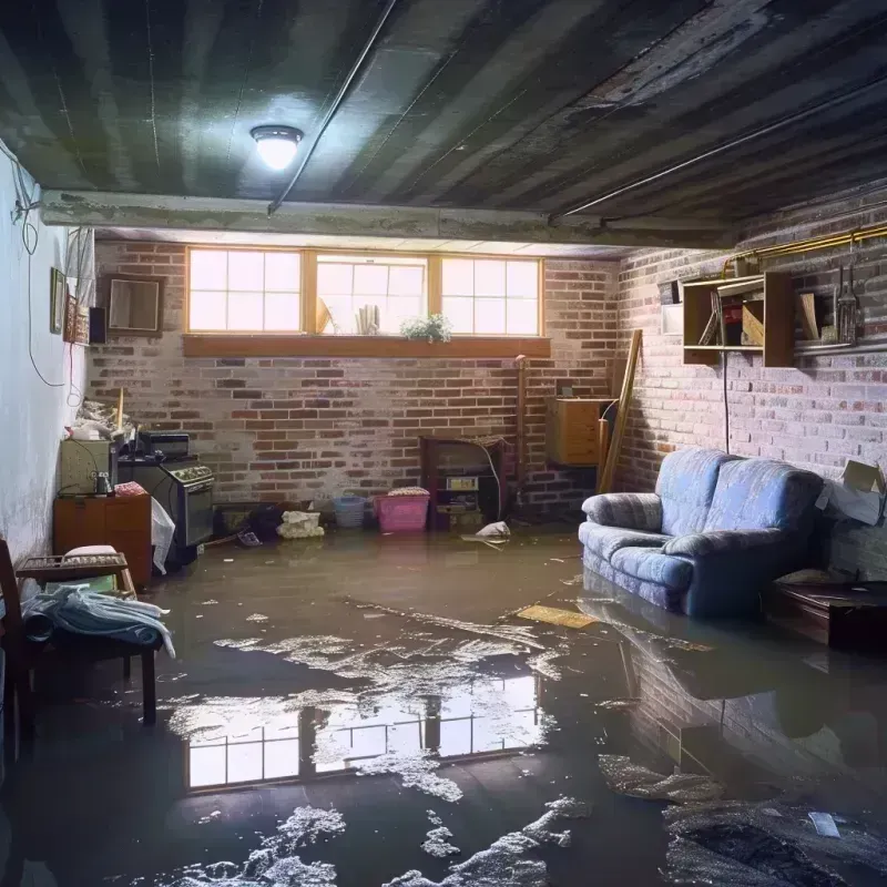 Flooded Basement Cleanup in Keshena, WI